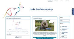 Desktop Screenshot of leuke-hondencampings.nl